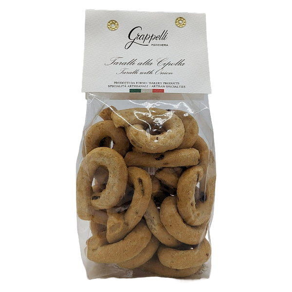 TARALLI ALLA CIPOLLA – ONION TARALLI