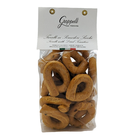 TARALLI AI POMODORI SECCHI - DRIED TOMATOES TARALLI