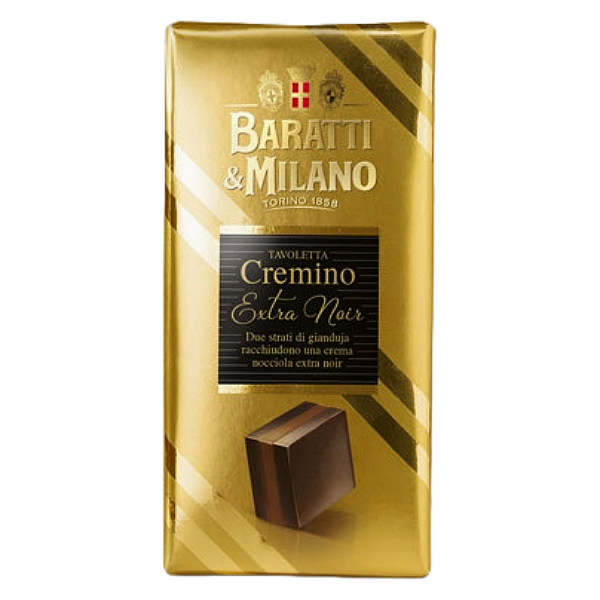 BARATTI Cremino Extra Noir Bar 100g