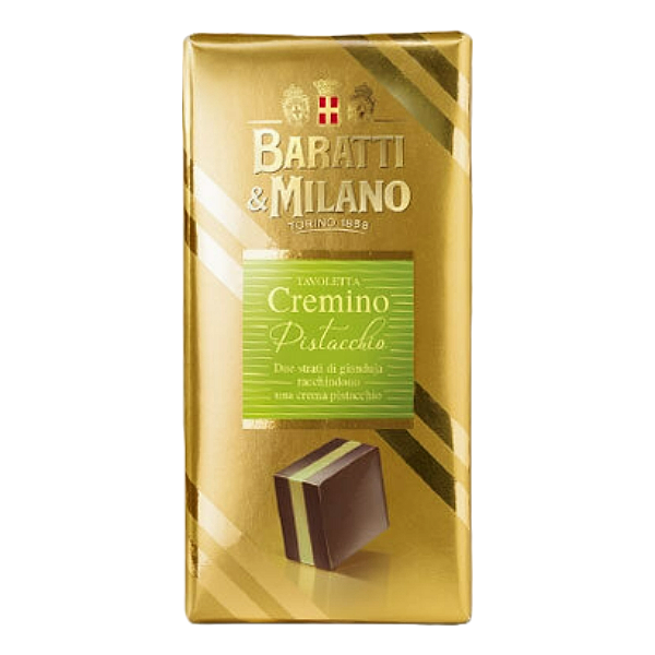 BARATTI Cremino Pistachio Bar 100g