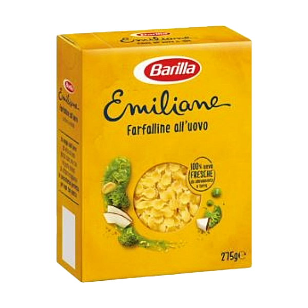 BARILLA Egg Pasta Farfalline 275g