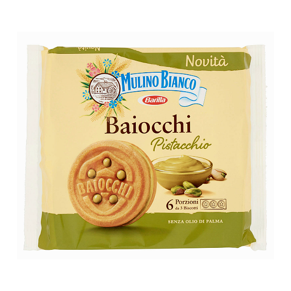 MULINO BIANCO PISTACHIO BAIOCCHI 168g