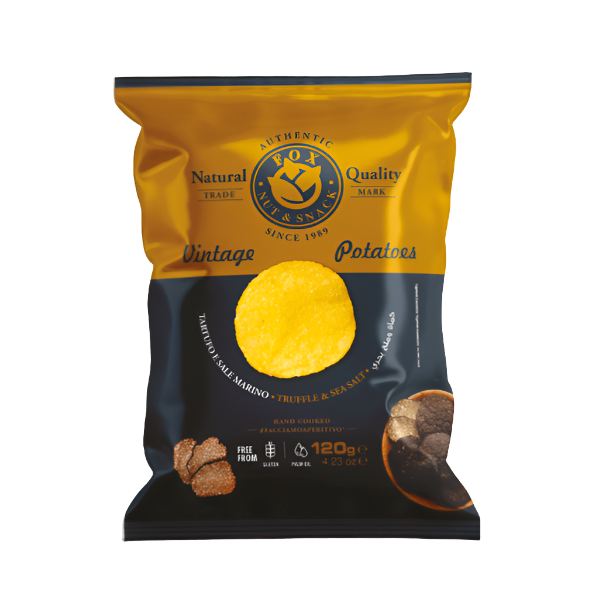 Fox Sea Salt & Truffle Crisps 120g