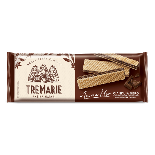 Wafer Gianduia - Dark Gianduja Wafer 140g